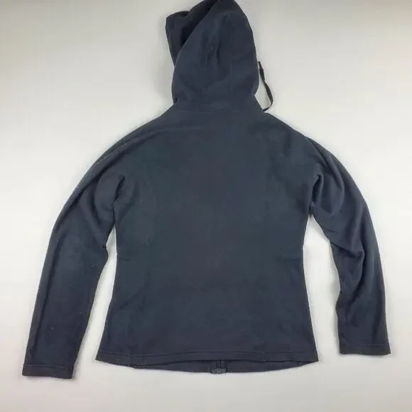 The North Face Black Fleece Full Zip Hoodie Hooded Sweatshirt Jacket Size Small - Picture 8 of 9